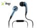 IFROGZ EAR POLLUTION PLUGZ MIC BLUE